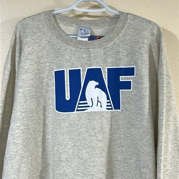 Interesting University of Alaska Fairbanks, Men’s Large, XL, NWT Retail $44 - Picture 5 of 8